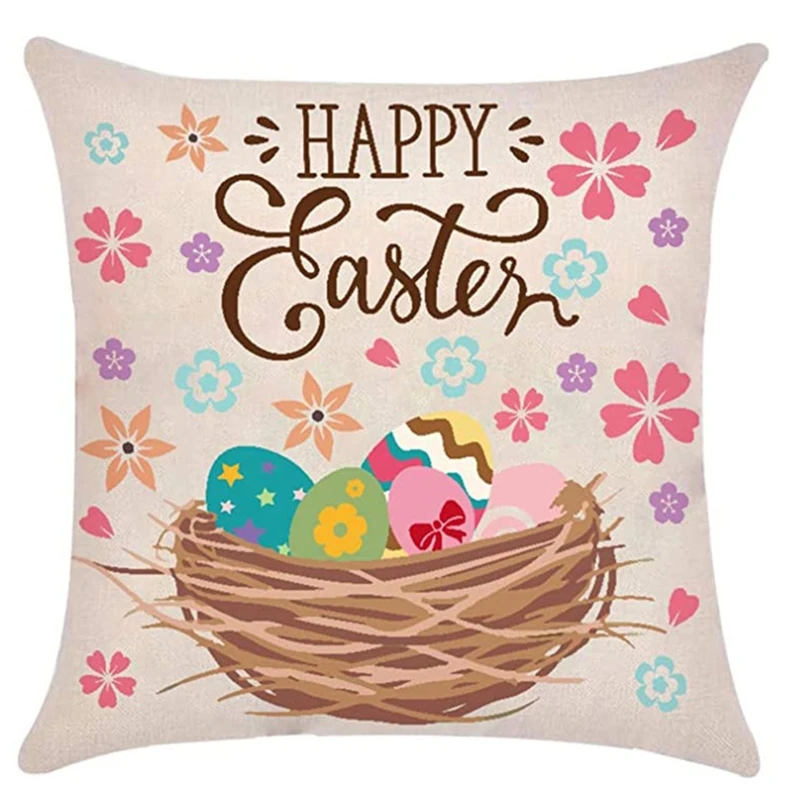 K3NA Bunny Throw Pillow Covers 18x18 in Easter Pillowcase Happy Easter Egg Bunny Car Cushions For Driving Back Pain
K3NA Bunny Throw Pillow Covers 18x18 in Easter Pillowcase Happy Easter Egg Bunny Car Cushions For Driving Back Pain