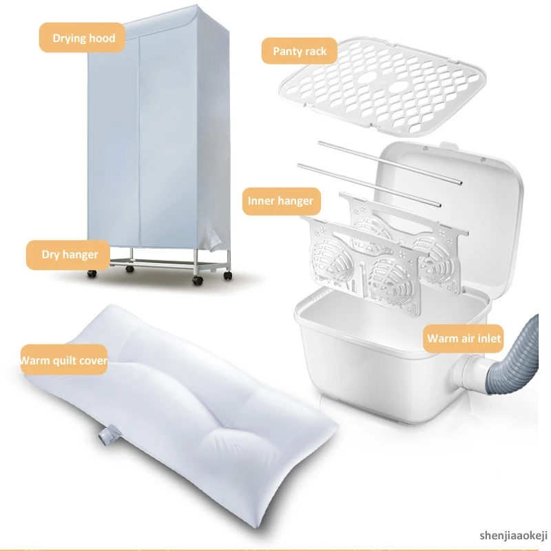 220v Household clothes dryer heaters 3-gear dryer mites elimination warm bed machine Baby clothing disinfection machine 730w 1pc
220v Household clothes dryer heaters 3-gear dryer mites elimination warm bed machine Baby clothing disinfection machine 730w 1pc