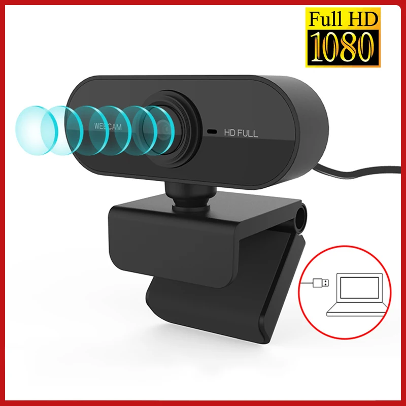 HD 1080P Wide angle without distortion Webcam Computer PC Web Camera With Mic Rotatable Cameras Suitable for video conference
HD 1080P Wide angle without distortion Webcam Computer PC Web Camera With Mic Rotatable Cameras Suitable for video conference