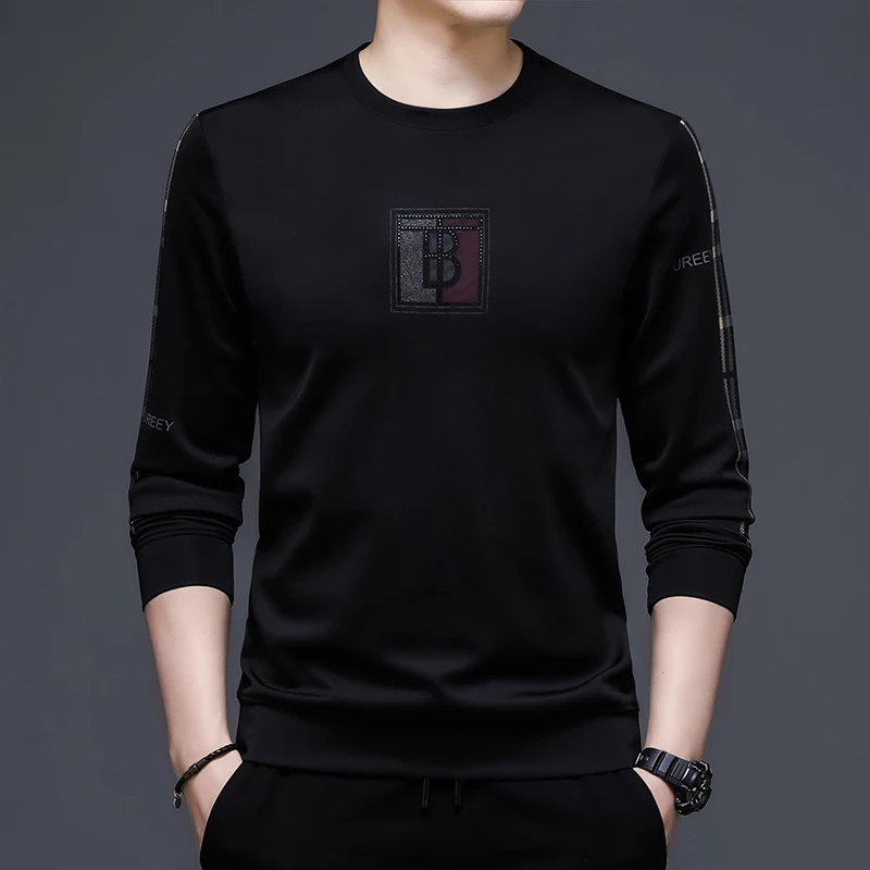 Autumn Men's Slim Long-sleeved Round Neck Sweater Fashion Printing Casual Comfortable Bottoming Shirt Breathable Sweater
Autumn Men's Slim Long-sleeved Round Neck Sweater Fashion Printing Casual Comfortable Bottoming Shirt Breathable Sweater
