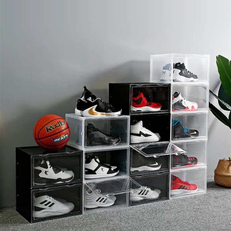 Fashion Shoes Box New Transparent Sneaker Organizer Dust Proof Display Shoe Storage Box Home Can Be Stacked Plastic Containe
Fashion Shoes Box New Transparent Sneaker Organizer Dust Proof Display Shoe Storage Box Home Can Be Stacked Plastic Containe