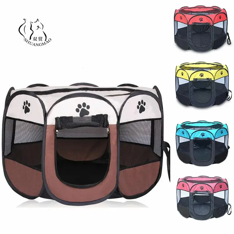 Outdoor Pet House Octagonal Dog Cage Fence Portable Folding Puppy Tent Delivery Beds for Cat Puppies Indoor Playpen Kennel Easy
Outdoor Pet House Octagonal Dog Cage Fence Portable Folding Puppy Tent Delivery Beds for Cat Puppies Indoor Playpen Kennel Easy
