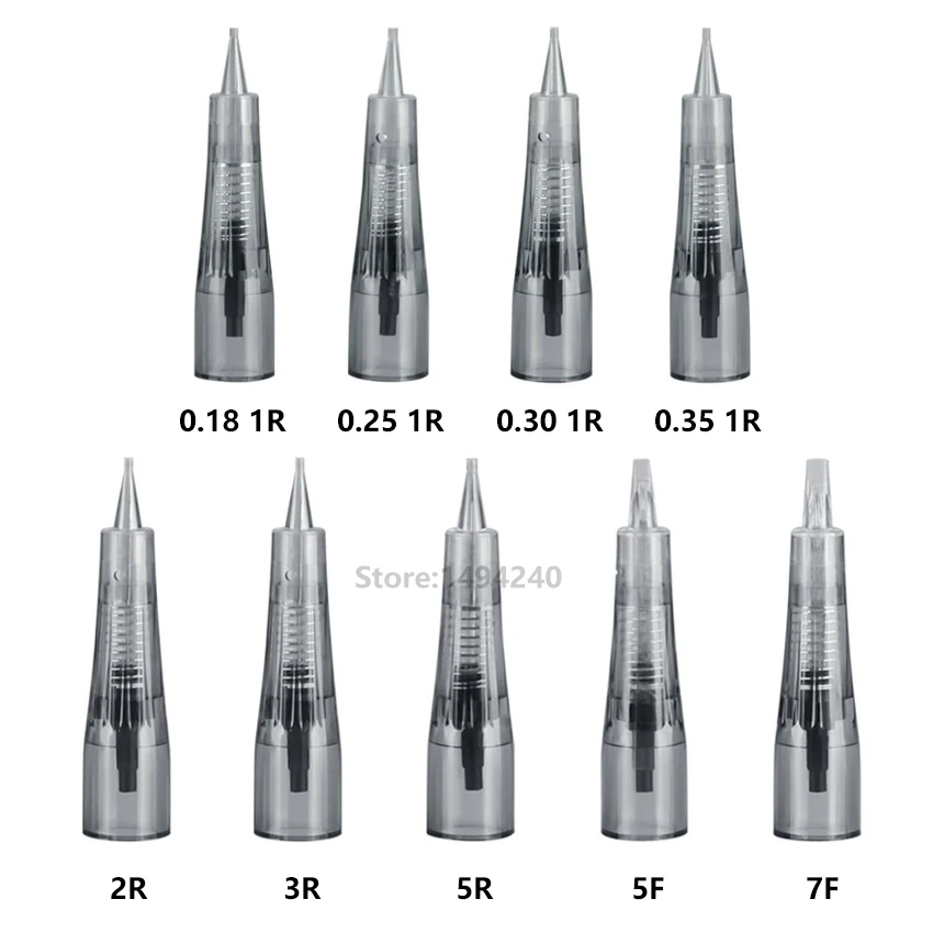 10pcs Makeup Microblading Needles Eyebrow Lip Tattoo Needle Cartridges Semi Body Permanent Makeup Accessory Push-in type 1P
10pcs Makeup Microblading Needles Eyebrow Lip Tattoo Needle Cartridges Semi Body Permanent Makeup Accessory Push-in type 1P