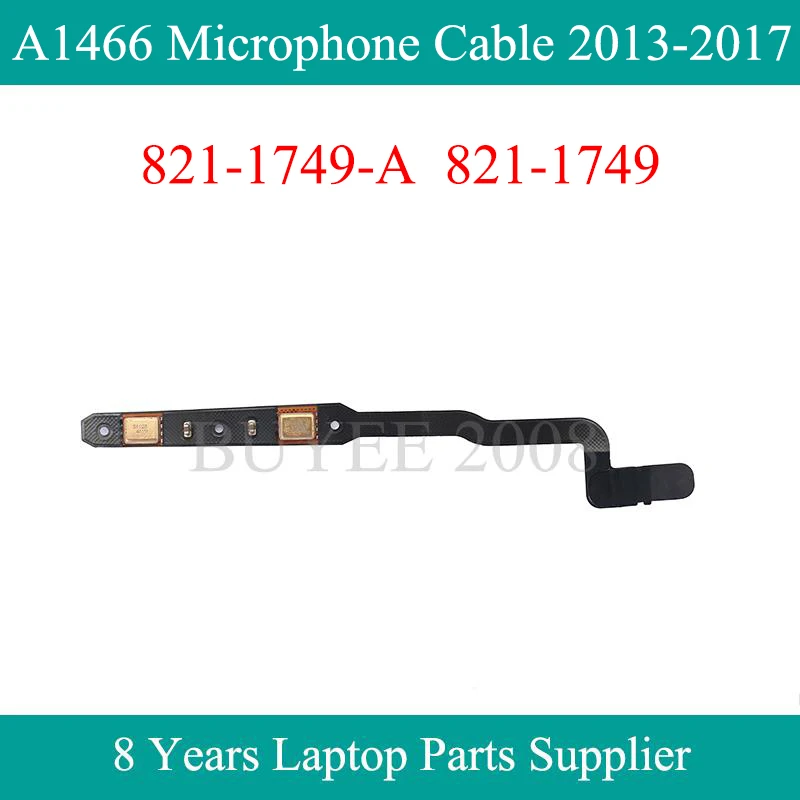 Original A1466 Microphone Cable 821-1749-A 2013 2014 2015 2016 2017 Year For Macbook Air 13.3" A1466 Mic Flex Cable Replacement
Original A1466 Microphone Cable 821-1749-A 2013 2014 2015 2016 2017 Year For Macbook Air 13.3" A1466 Mic Flex Cable Replacement