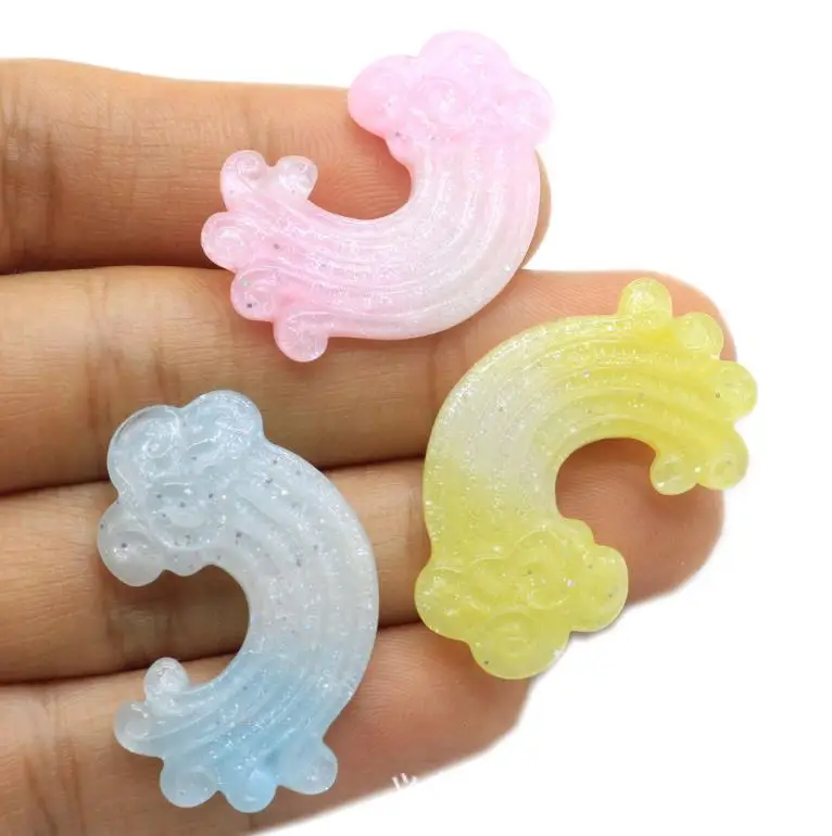 Cute Resin Colorful Rainbow Kawaii Flatback Resin Charms Multi Colors For Craft DIY Scrapbooking Hair Bow Decoration
Cute Resin Colorful Rainbow Kawaii Flatback Resin Charms Multi Colors For Craft DIY Scrapbooking Hair Bow Decoration