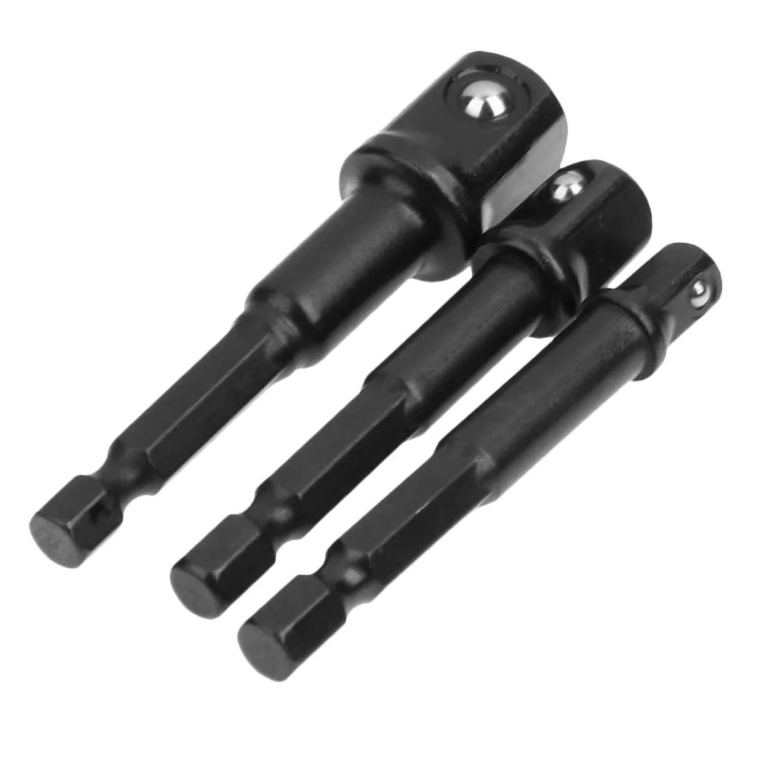 Socket Adapter Hex Shank to 1/4" 3/8" 1/2" Extension Drill Bits Bar 3pcs/set Hex Bit Set Power Tools Hex Power Drill
Socket Adapter Hex Shank to 1/4" 3/8" 1/2" Extension Drill Bits Bar 3pcs/set Hex Bit Set Power Tools Hex Power Drill