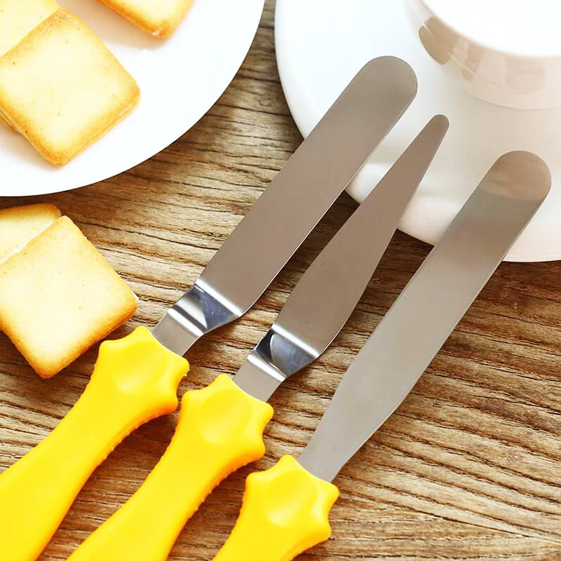 Cream Spatula Cake Demoulding Knife Baking Accessories Stainless Steel 3pc Cake Tools Cake Decor Tools Household Goods Kitchen.8
Cream Spatula Cake Demoulding Knife Baking Accessories Stainless Steel 3pc Cake Tools Cake Decor Tools Household Goods Kitchen.8