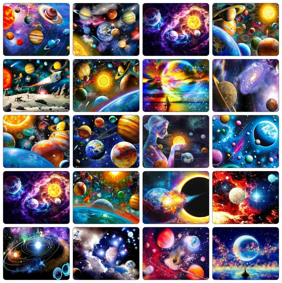 AZQSD Drawing By Number Universe Starry Sky Planet Oil Painting On Canvas Painting By Numbers Scenery Unique Gift For Family
AZQSD Drawing By Number Universe Starry Sky Planet Oil Painting On Canvas Painting By Numbers Scenery Unique Gift For Family
