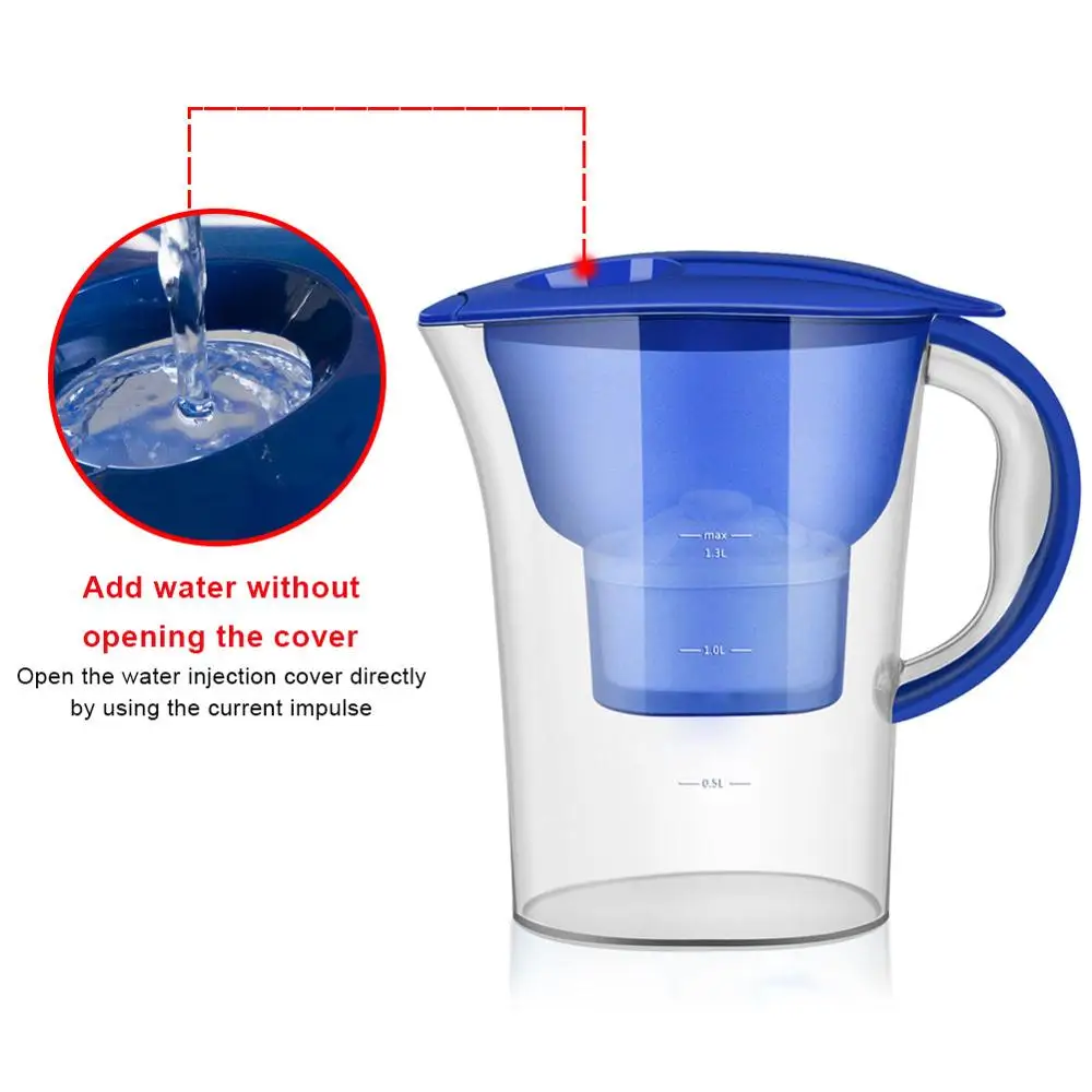 2.5l Household Safety Net Kettle Fast And Efficient Water Purification Kitchen Activated Carbon Filter Kettle To Absorb Residual 
2.5l Household Safety Net Kettle Fast And Efficient Water Purification Kitchen Activated Carbon Filter Kettle To Absorb Residual