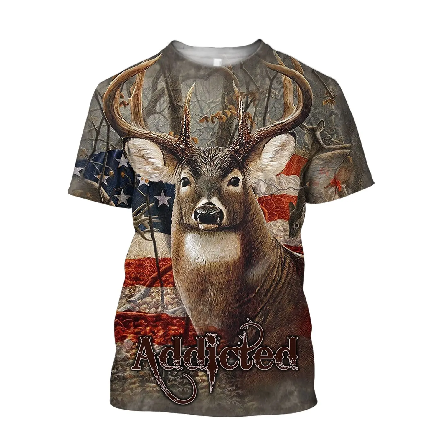 2021 Summer Hipster Men t-shirt Deer Hunting 3D All Over Printed Harajuku Short sleeve T shirts Unisex Casual tops TX0157
2021 Summer Hipster Men t-shirt Deer Hunting 3D All Over Printed Harajuku Short sleeve T shirts Unisex Casual tops TX0157