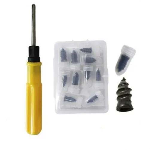 Tubeless Tyre Repair Rubber Nails Vacuum Tyre Repair Nail For Motorcycle Free Of Dismantling Self-tire Repair Tire Film Nail
Tubeless Tyre Repair Rubber Nails Vacuum Tyre Repair Nail For Motorcycle Free Of Dismantling Self-tire Repair Tire Film Nail