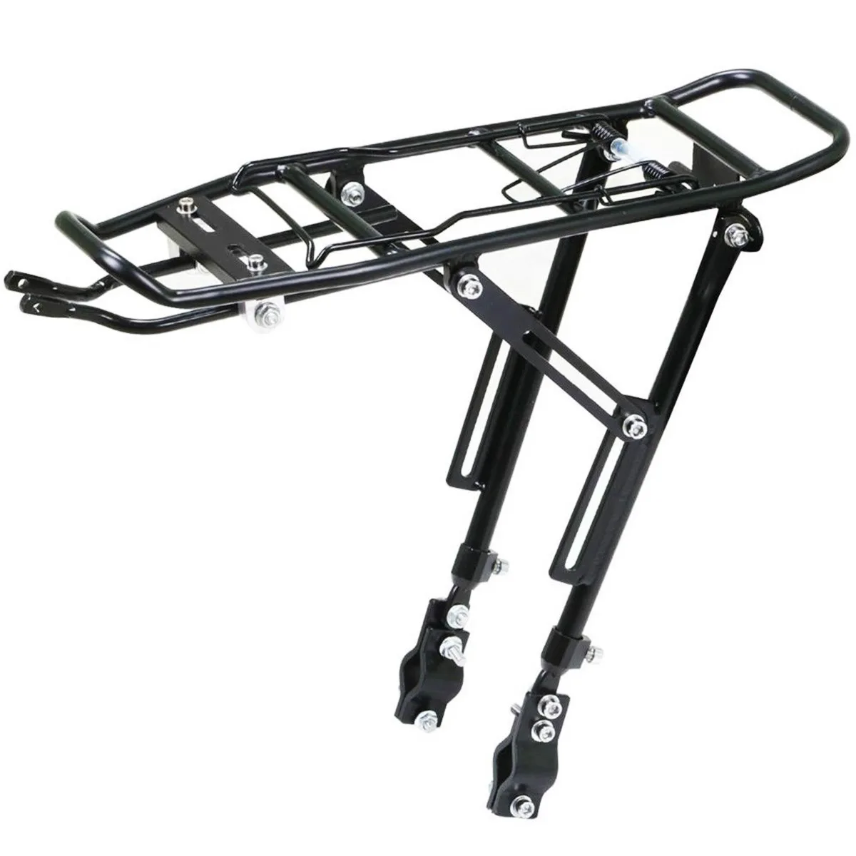 Багажник велосипедный задний из сплава, алюминиевая стойка-кенгуру для горного велосипеда, черный
Багажник велосипедный задний из сплава, алюминиевая стойка-кенгуру для горного велосипеда, черный