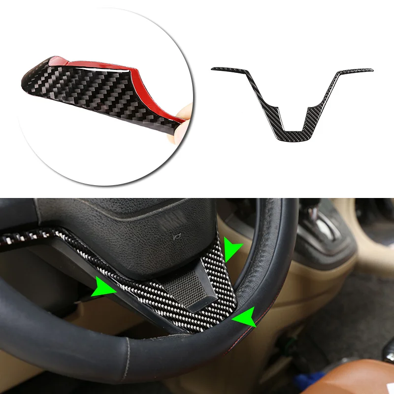 Car Carbon Fiber Steering Wheel Panel Cover Sticker Trim For Honda CRV 2007 2008 2009 2010 2011
Car Carbon Fiber Steering Wheel Panel Cover Sticker Trim For Honda CRV 2007 2008 2009 2010 2011