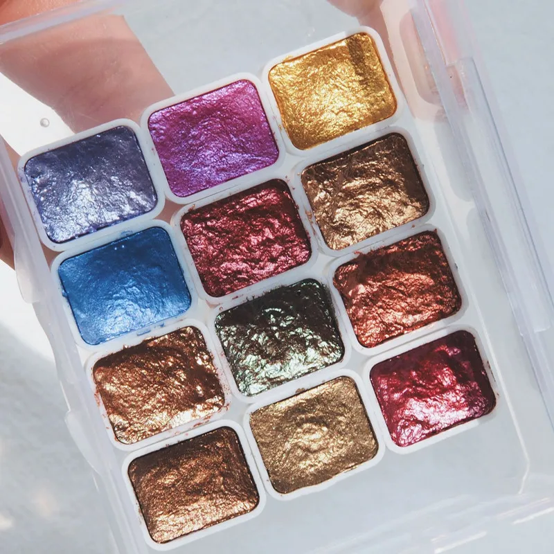 Nail Solid Pigment Watercolor Blue Purple Manicure Decor Metallic Paint Draw Chrome Glitter Powder Flowers Decor Nail Pigment 
Nail Solid Pigment Watercolor Blue Purple Manicure Decor Metallic Paint Draw Chrome Glitter Powder Flowers Decor Nail Pigment