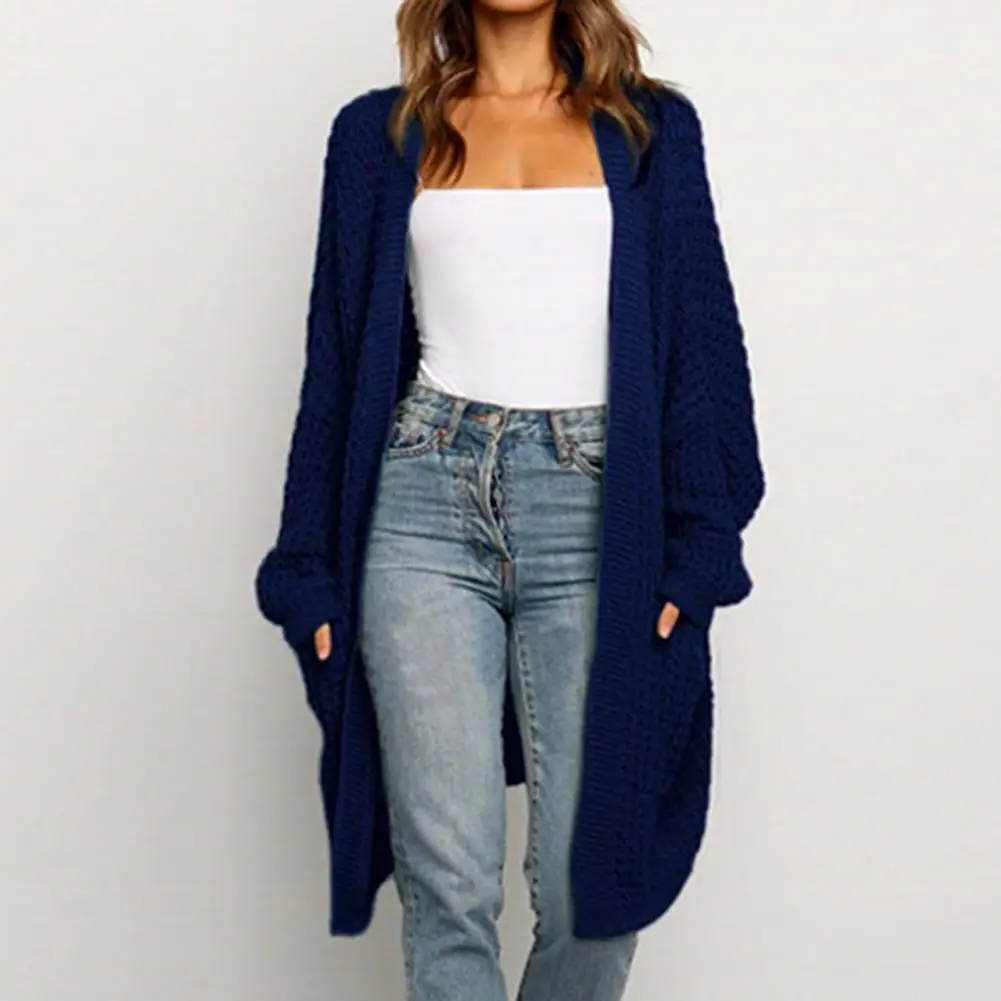 Knitted Long Sleeves Women Cardigan Autumn Winter Pockets Open Front Sweater Coat Outerwear Navy/ beige/ green/ gray/ pink
Knitted Long Sleeves Women Cardigan Autumn Winter Pockets Open Front Sweater Coat Outerwear Navy/ beige/ green/ gray/ pink