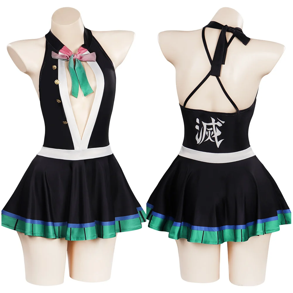Anime Demon Slayer- Kanroji Mitsuri Cosplay Costume Swimwear Dress Outfits Halloween Carnival Suit
Anime Demon Slayer- Kanroji Mitsuri Cosplay Costume Swimwear Dress Outfits Halloween Carnival Suit