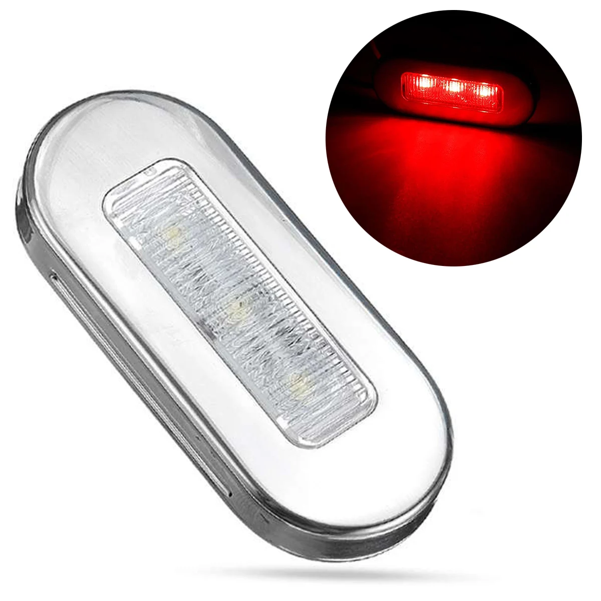 2pcs 12V 3LED Stainless Steel Navigation Light Boat Sidelight Sailing Light for Marine Yacht
2pcs 12V 3LED Stainless Steel Navigation Light Boat Sidelight Sailing Light for Marine Yacht