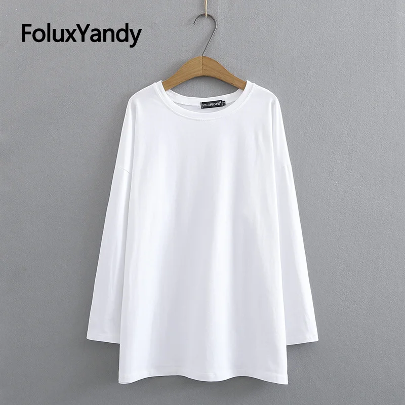 Solid Women Basic Tops Long Sleeve T-Shirt Plus Size O-neck Casual Tops Spring Autumn KKFY5284
Solid Women Basic Tops Long Sleeve T-Shirt Plus Size O-neck Casual Tops Spring Autumn KKFY5284