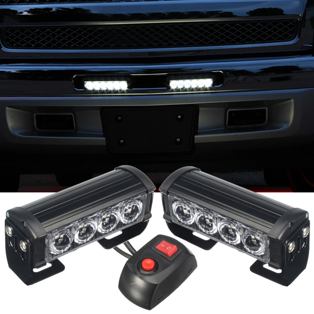 12V Car LED Strobe Flashing Lights 7 Light Modes Waterproof Grille Light Warning Lights Emergency Lamp
12V Car LED Strobe Flashing Lights 7 Light Modes Waterproof Grille Light Warning Lights Emergency Lamp