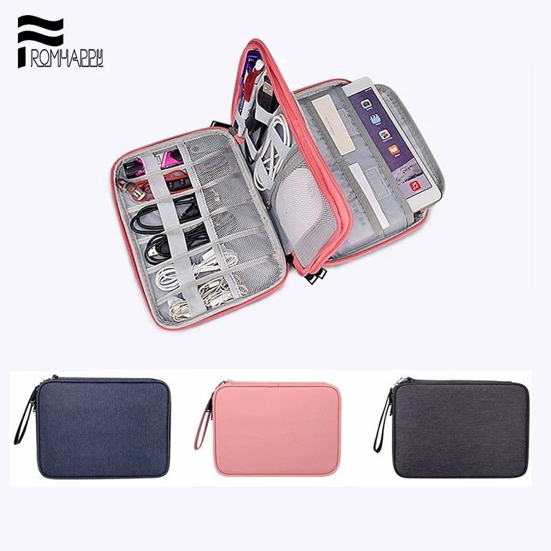 Travel Digital Cable Storage Bag Mobile Power Organizer Bag Electronics Accessories Bag Case for IPad Mini Earphones
Travel Digital Cable Storage Bag Mobile Power Organizer Bag Electronics Accessories Bag Case for IPad Mini Earphones