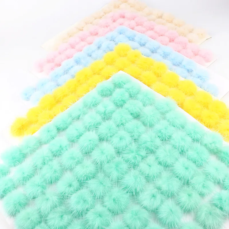 3cm Mink Pom Poms Fluffy Keychain Hair Accessories Earrings Sandals Household Furry Handmade DIY Material Accessories 5/10 Pcs
3cm Mink Pom Poms Fluffy Keychain Hair Accessories Earrings Sandals Household Furry Handmade DIY Material Accessories 5/10 Pcs