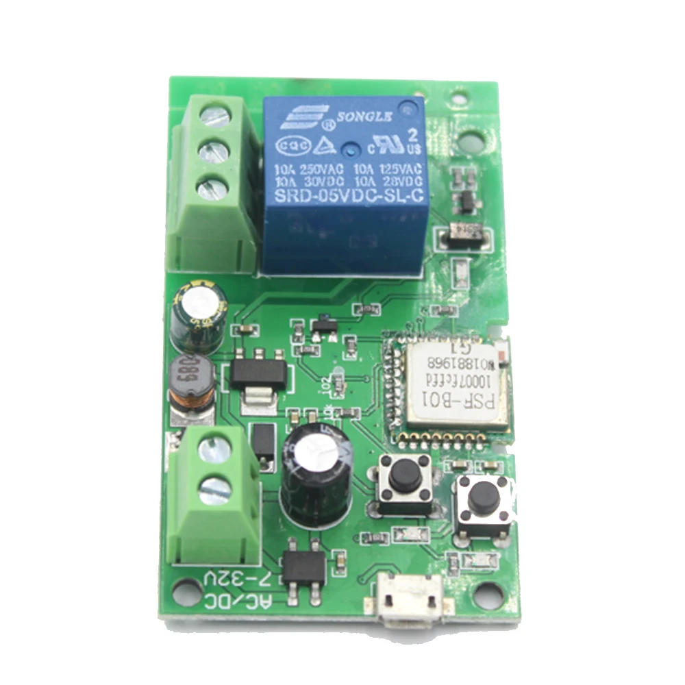 DC 5V 7V-24V Click The Self-Locking Module Smart Wifi Relay Alexa Remote Wireless Google Timer Home Controler Switch
DC 5V 7V-24V Click The Self-Locking Module Smart Wifi Relay Alexa Remote Wireless Google Timer Home Controler Switch