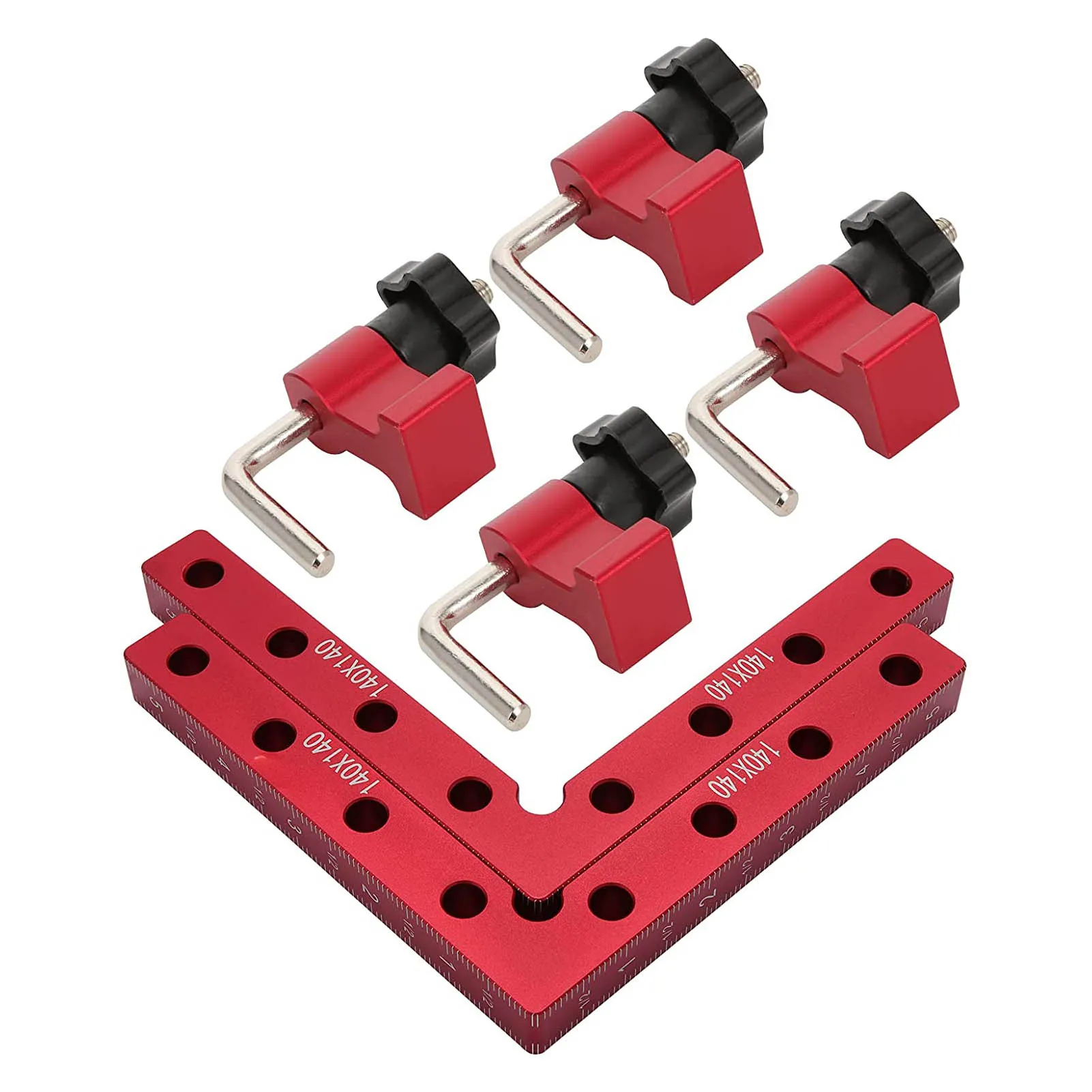 Right-angle Clamp 90 Degree Ruler For Woodworking Aluminum Alloy Corner Positioning Ruler Tool Set Dropshipping Wholesale
Right-angle Clamp 90 Degree Ruler For Woodworking Aluminum Alloy Corner Positioning Ruler Tool Set Dropshipping Wholesale