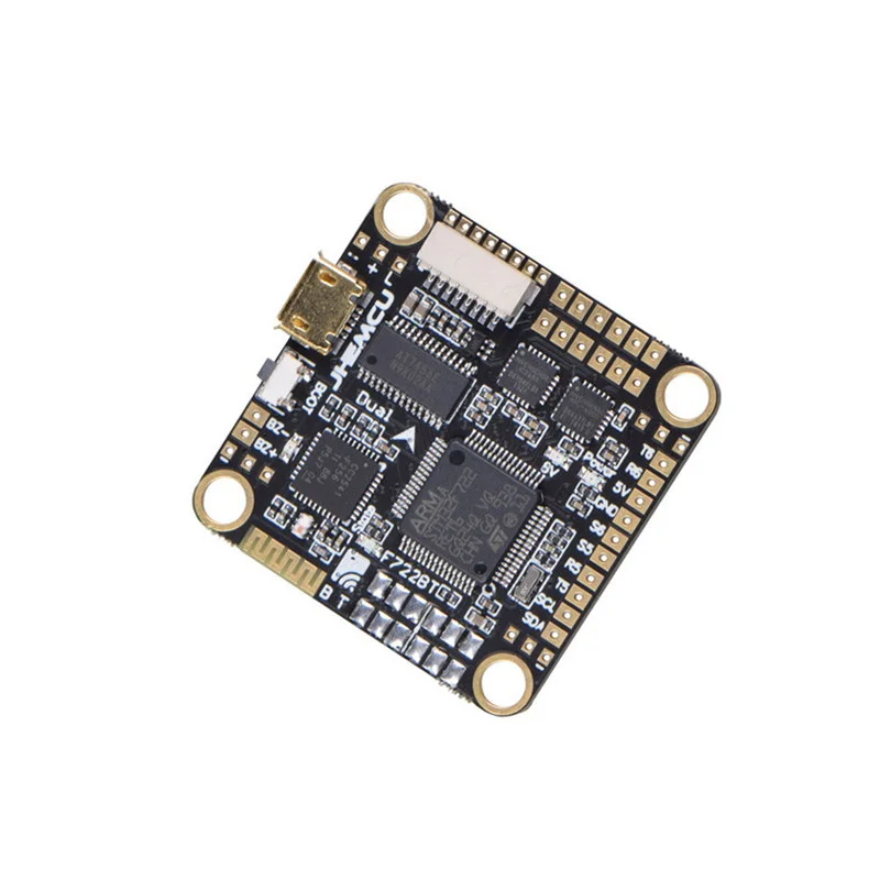 Контроллер полета JHEMCU F7BT Dual Gyro F7 2-6S AIO OSD 5 в 8 BEC для FPV гоночного дрона