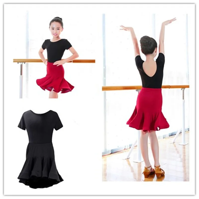 Girls Performance Latin Suit Kids Dance Top & Skirt Sets Latin Competition Costumes Children Latin Ballroom Dance Dress
Girls Performance Latin Suit Kids Dance Top & Skirt Sets Latin Competition Costumes Children Latin Ballroom Dance Dress