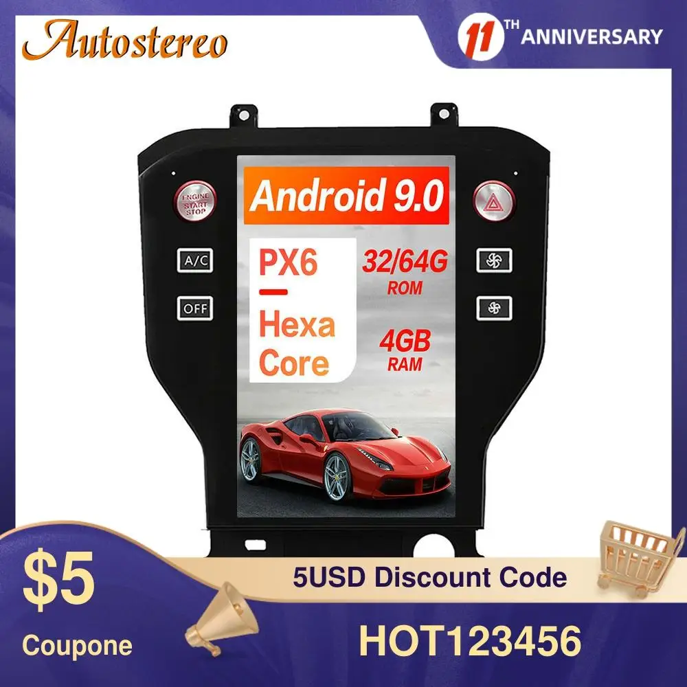 For Ford Mustang 2015-2019 4G SIM Tesla Style Android 9 Car GPS Navigation Stereo HeadUnit Multimedia Player Radio Tape Recorder
For Ford Mustang 2015-2019 4G SIM Tesla Style Android 9 Car GPS Navigation Stereo HeadUnit Multimedia Player Radio Tape Recorder