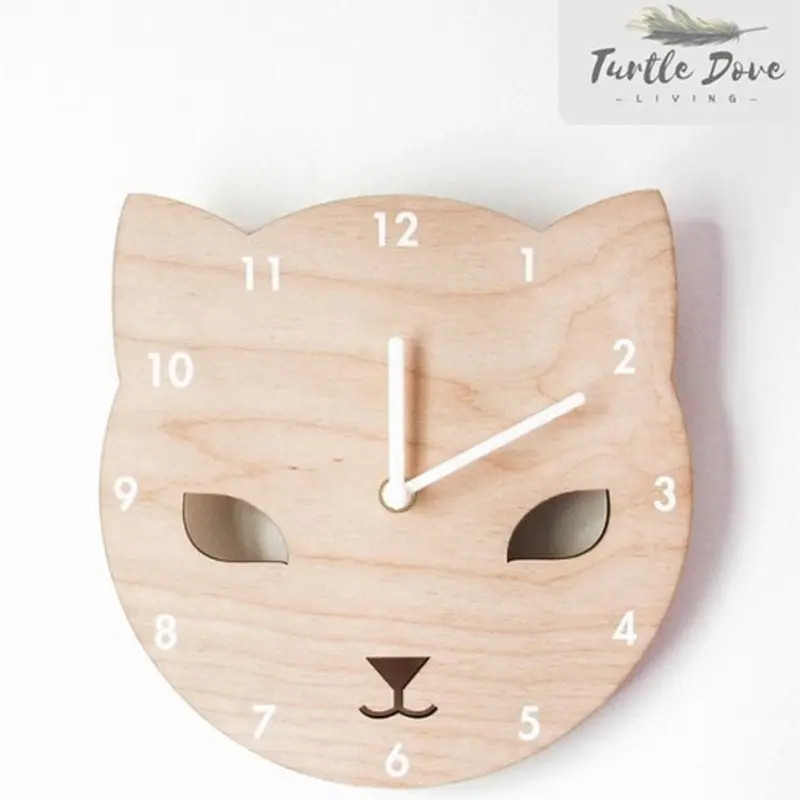 INS Nordic Wooden Fox Bear Wall Clock Cartoon Animals Mute Clocks Kids Room Decoration Wood Figurines Hanging Nursery Decor Prop
INS Nordic Wooden Fox Bear Wall Clock Cartoon Animals Mute Clocks Kids Room Decoration Wood Figurines Hanging Nursery Decor Prop