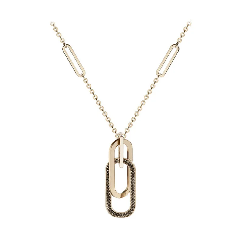 Double ring pendant autumn winter sweater chain long fashion contracted necklace female 2021 new style tide web celebrity chain
Double ring pendant autumn winter sweater chain long fashion contracted necklace female 2021 new style tide web celebrity chain