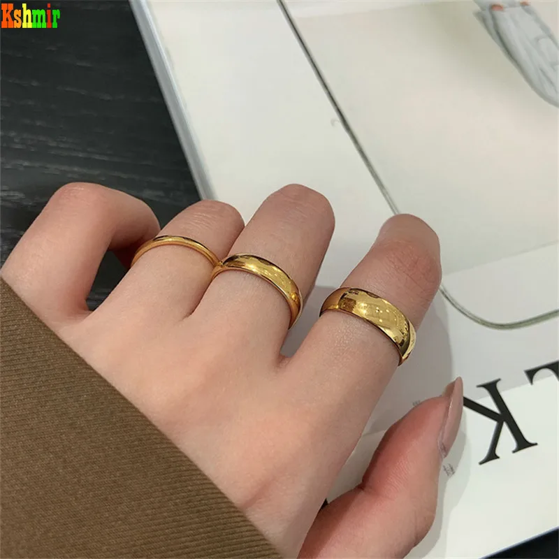 Kshmir2020 Three piece suit stainless steel rings Sleek women's fashion rings for couples to fold ring tail ring
Kshmir2020 Three piece suit stainless steel rings Sleek women's fashion rings for couples to fold ring tail ring