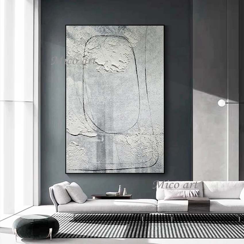 Wall Art Home Decoration Simple Gray Design Abstract Oil Painting Wall Canvas Picture Paintings Unframed Cheap Wall Decor Art
Wall Art Home Decoration Simple Gray Design Abstract Oil Painting Wall Canvas Picture Paintings Unframed Cheap Wall Decor Art