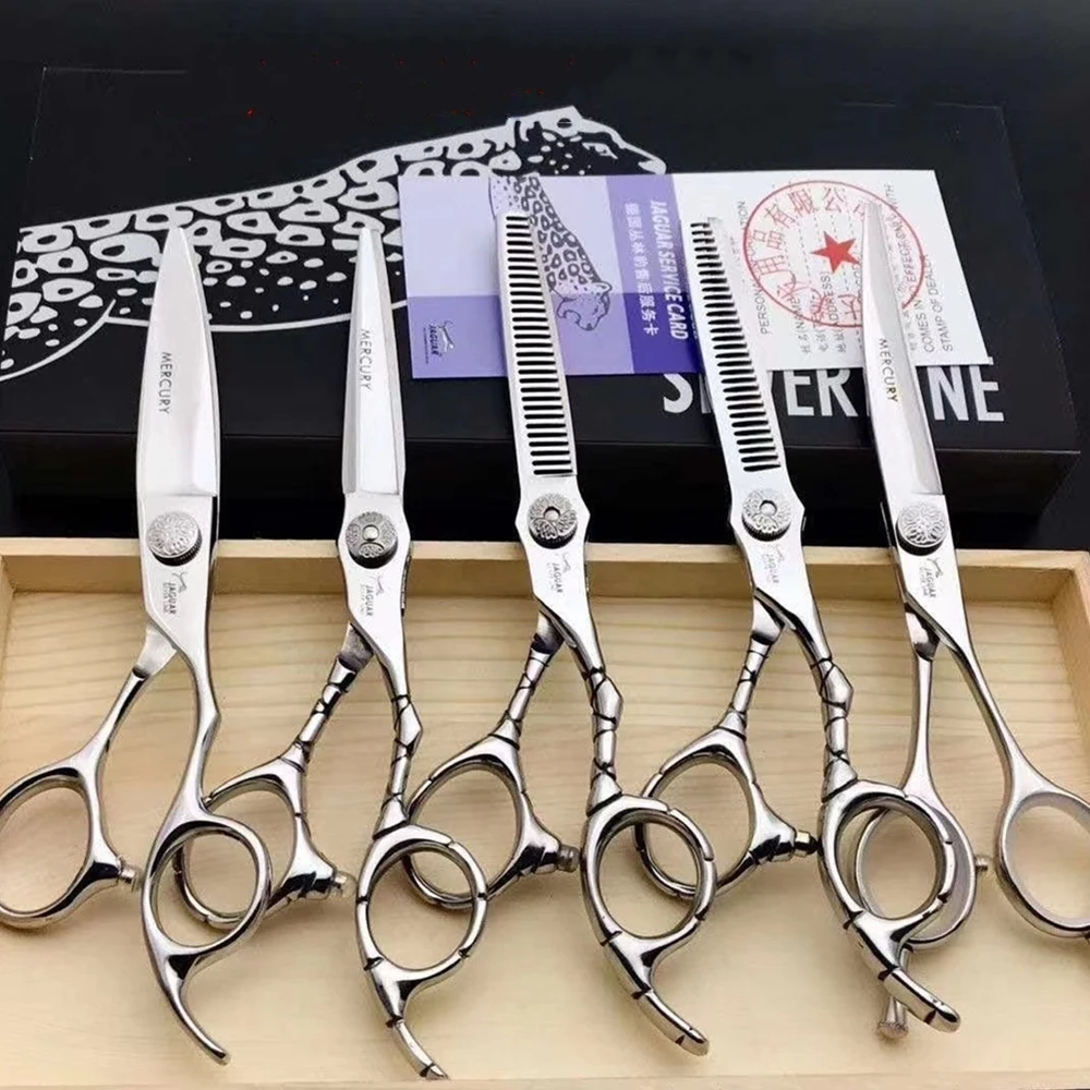 New Set 6.0 Salon Hair Cutting Scissors Hairdressing Professional Hair Scissors Thinning Shear Barber Scissors Haircut Razor
New Set 6.0 Salon Hair Cutting Scissors Hairdressing Professional Hair Scissors Thinning Shear Barber Scissors Haircut Razor