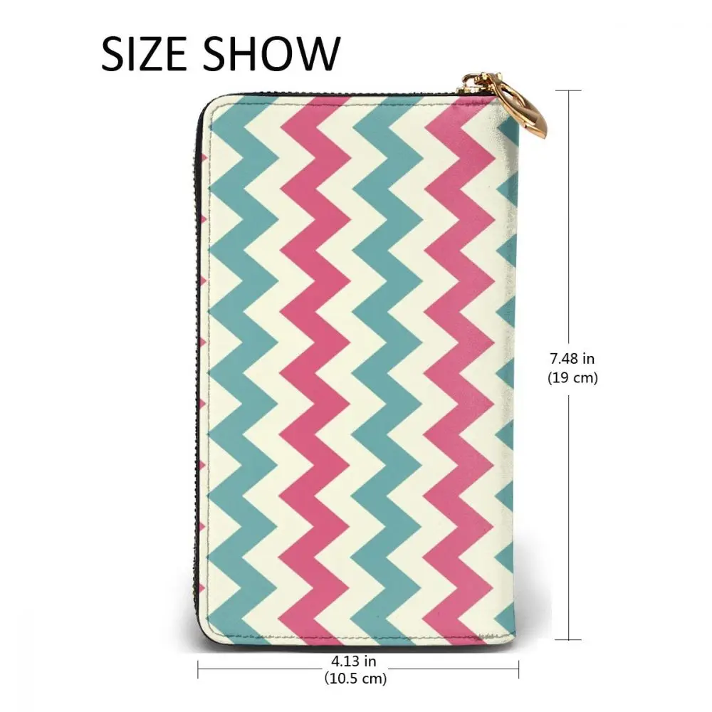 2021 Leather Wallet Long Chevron Zig Zag Pattern Multiple Cards Holder Clutch Female Male Purse Standard Wallet 
2021 Leather Wallet Long Chevron Zig Zag Pattern Multiple Cards Holder Clutch Female Male Purse Standard Wallet