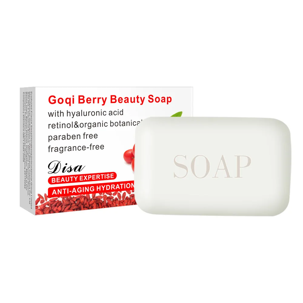 Goji Soap Whitening Blackhead Face Cleaner Removal Bath Shower Scrub Hands Face Skin Care Clean Handmade Soap 100g
Goji Soap Whitening Blackhead Face Cleaner Removal Bath Shower Scrub Hands Face Skin Care Clean Handmade Soap 100g