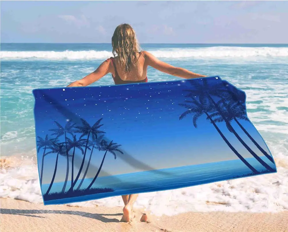 Coconut Tree Starry Sky Digital Printed Beach Towel For Adult Quick Drying Swimming Surf Shower Towel Travel Yoga Beach Blanket 
Coconut Tree Starry Sky Digital Printed Beach Towel For Adult Quick Drying Swimming Surf Shower Towel Travel Yoga Beach Blanket
