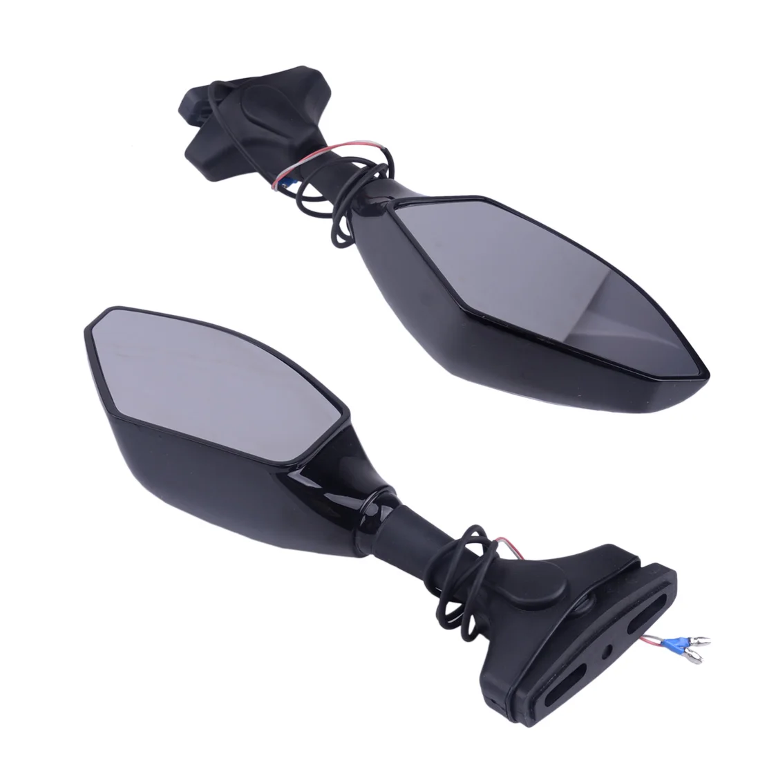 DWCX New Black LED Intergrated Turn Signal Rearview Side Mirror Fit for Yamaha YZF R1 R6 FZ1 FZ6 600R R3 
DWCX New Black LED Intergrated Turn Signal Rearview Side Mirror Fit for Yamaha YZF R1 R6 FZ1 FZ6 600R R3