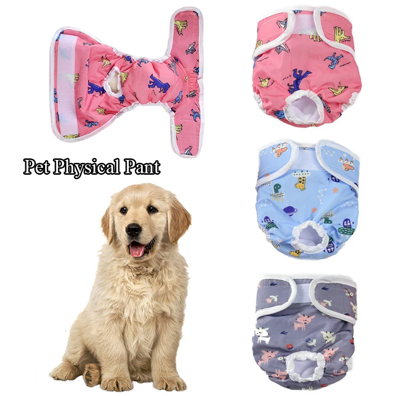 1PC Dog Diaper Physiological Pants Cartoon Print Pet Diaper Pants Washable Bitch Dog Shorts Underwear New Design Puppy Briefs
1PC Dog Diaper Physiological Pants Cartoon Print Pet Diaper Pants Washable Bitch Dog Shorts Underwear New Design Puppy Briefs