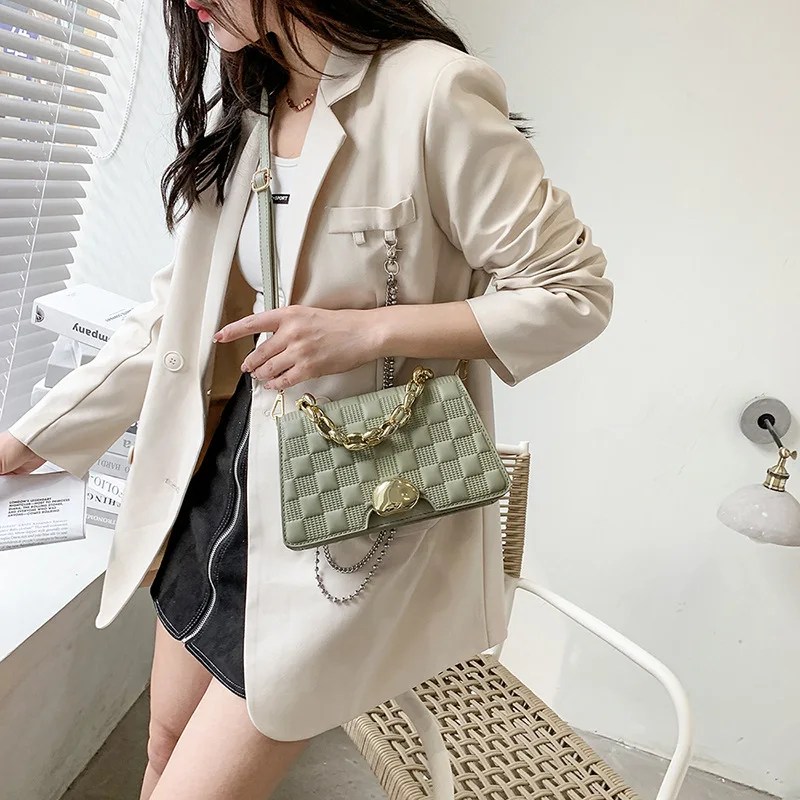 Bag Women's Bag 2021 New Spring and Summer Fashion One-shoulder Bag Oblique Bag Small Square Bag Under The Bag Handbag 
Bag Women's Bag 2021 New Spring and Summer Fashion One-shoulder Bag Oblique Bag Small Square Bag Under The Bag Handbag