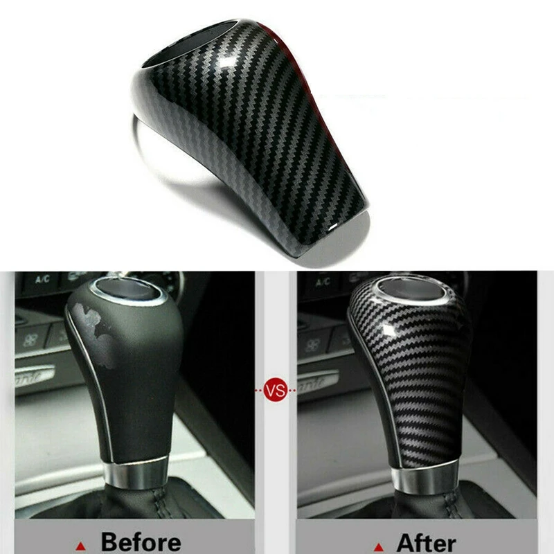 Carbon Fiber Gear Shift Knob Cover for Mercedes-Benz W204 W212 a C E G GLS Class
Carbon Fiber Gear Shift Knob Cover for Mercedes-Benz W204 W212 a C E G GLS Class