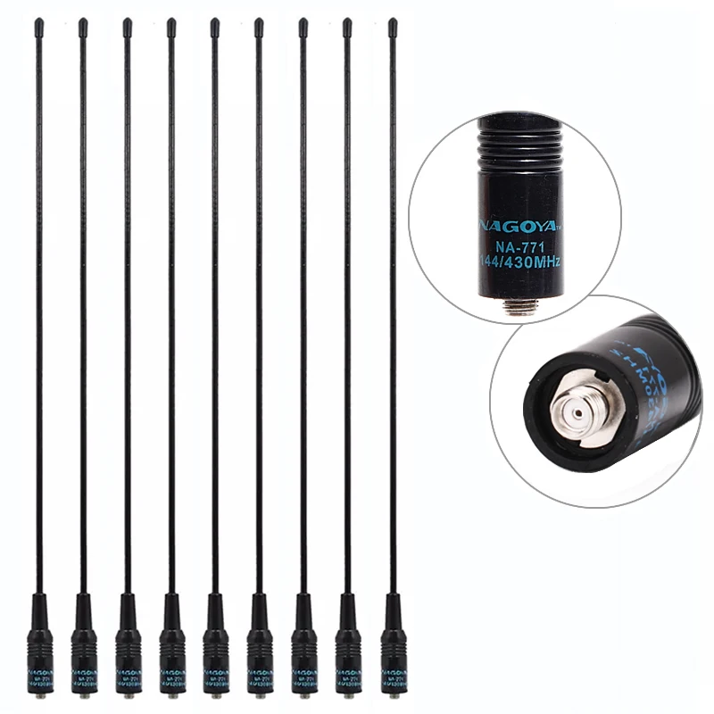 SMA Female Nagoya NA-771 VHF/UHF 144/430MHz Двухдиапазонная гибкая антенна для батареи
SMA Female Nagoya NA-771 VHF/UHF 144/430MHz Двухдиапазонная гибкая антенна для батареи