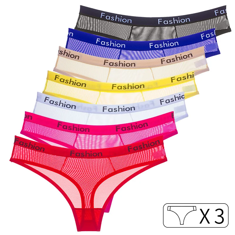 3Pcs Sexy G String Women Briefs Transparent Seamless Girls Panties Thong Underwear Fitness Yoga Ladies T Back
3Pcs Sexy G String Women Briefs Transparent Seamless Girls Panties Thong Underwear Fitness Yoga Ladies T Back