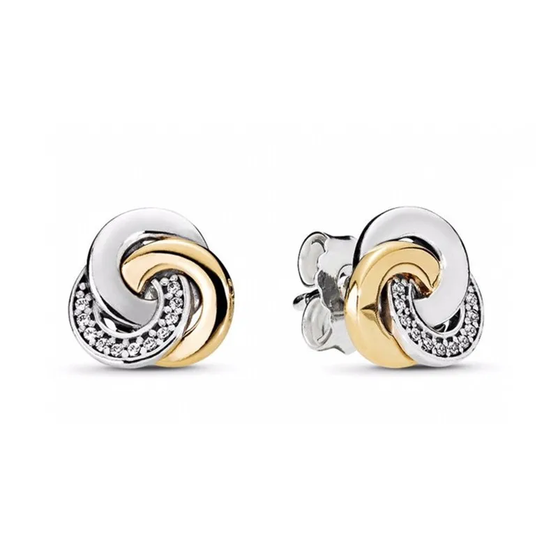 100% S925 Silver New Interlocking Round Fashion PAN Earrings Women's Wedding Party Festival Gift Diy Charm Boutique Jewelry
100% S925 Silver New Interlocking Round Fashion PAN Earrings Women's Wedding Party Festival Gift Diy Charm Boutique Jewelry