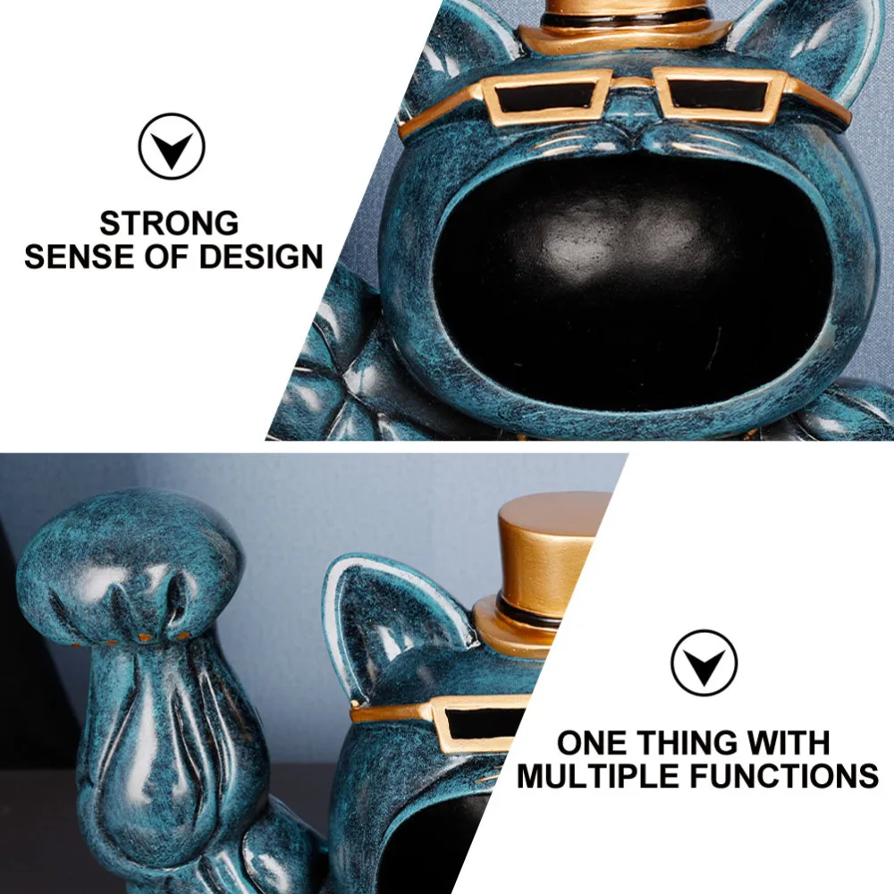 1Pc Decorative Fortune Cat Auspicious Ornament Home Furnishing Adornment (Blue)
1Pc Decorative Fortune Cat Auspicious Ornament Home Furnishing Adornment (Blue)