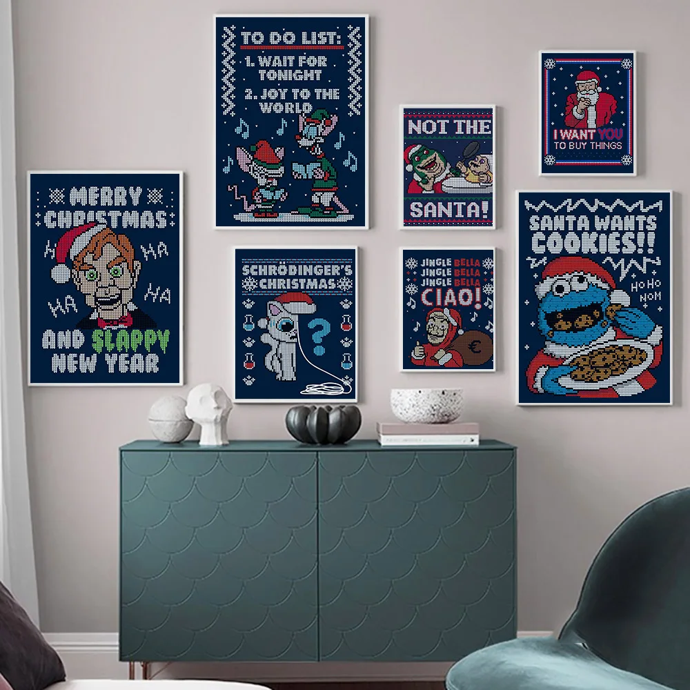 Christmas Wall Art Canvas Painting Pictures Holiday Decoration Santa Christmas Quotes Posters and Prints Gift Home Wall Decor
Christmas Wall Art Canvas Painting Pictures Holiday Decoration Santa Christmas Quotes Posters and Prints Gift Home Wall Decor
