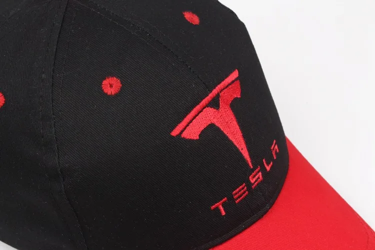 Baseball Cap Tesla car logo Embroidery Casual Snapback Hat New Fashion High Quality Man Racing Motorcycle Sport hat
Baseball Cap Tesla car logo Embroidery Casual Snapback Hat New Fashion High Quality Man Racing Motorcycle Sport hat