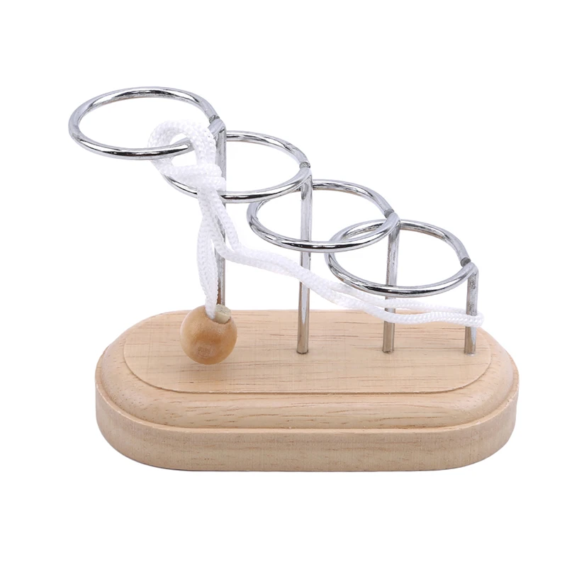 Best Selling children's Educational Toys New Classic Brain Teasers Metal Wooden Shelf Rope Educational Toys
Best Selling children's Educational Toys New Classic Brain Teasers Metal Wooden Shelf Rope Educational Toys