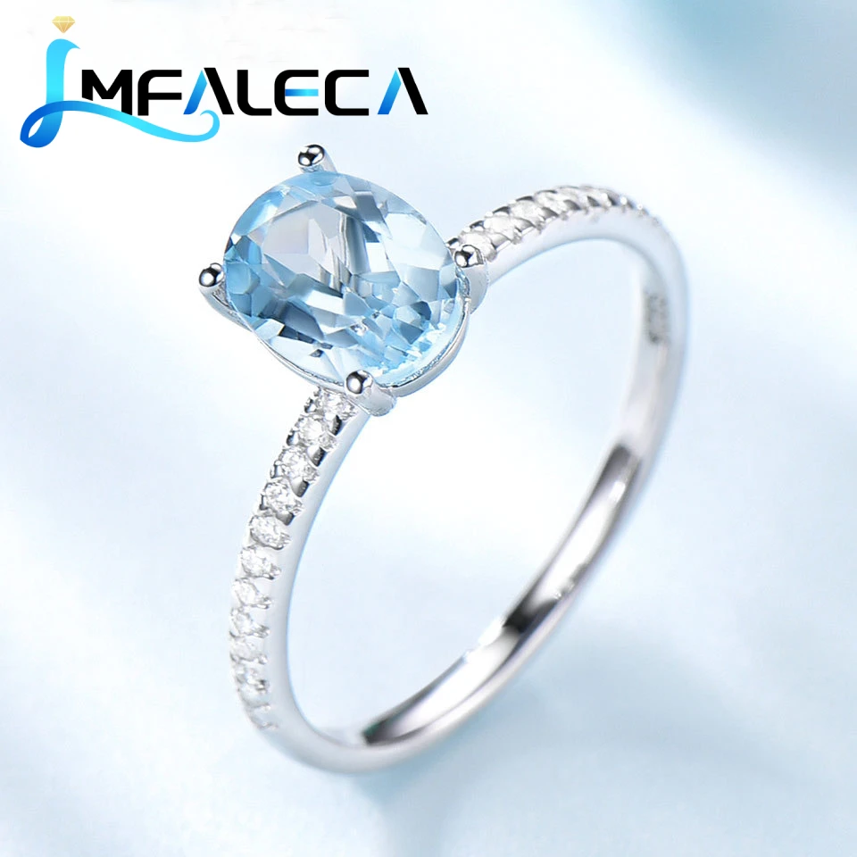 LMFALECA Simple Design Sky Blue Topaz Rings for Women 925 Sterling Silver Wedding Gemstone Birthstone Jewelry Dropshipping
LMFALECA Simple Design Sky Blue Topaz Rings for Women 925 Sterling Silver Wedding Gemstone Birthstone Jewelry Dropshipping